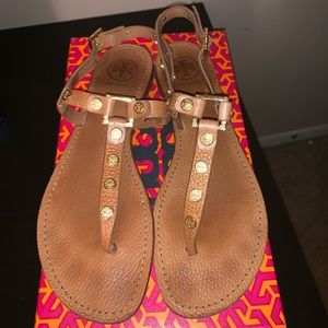 Tory Burch tan sandals